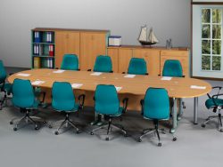 Oval Meeting Table