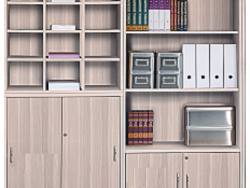 Full color chipboard laminated filing cabinets