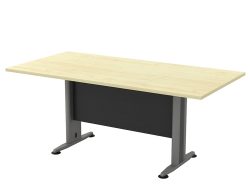 [TVE 18 / TVE 24] Rectangular Conference Table (Metal J Leg)