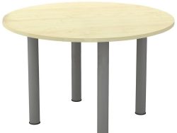 [TR 90 / TR 120] Round Conference Table (Metal Round Pole)