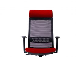 [SFLS 8410N-A60] Surface Presidential High Back Chair with Fixed Armrest