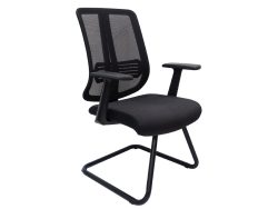 [NT-48V] Medium Back Mesh Visitor Chair
