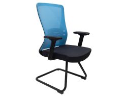[NT-58V] Medium Back Mesh Visitor Chair