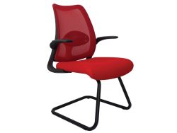 [NT-70V-BLK] Visitor Mesh Chair