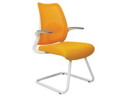 [NT-70V-WH] Visitor Mesh Chair