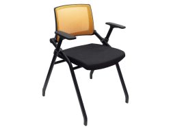 [NT-999] Flexible Back Study Chair without Writing Pad